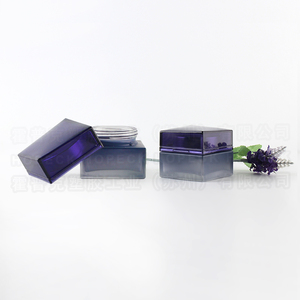 Hopeck 120ml 100ml 30ml 50g sang trọng chăm sóc da chai thủy tinh thiết lập với hình dạng vuông và Lotion bơm Top - Product Image 4