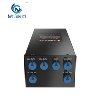 Sistema de control remoto inteligente: funcionalidad de puerta de enlace IoT con monitoreo de pila de carga y publicidad en pantalla
