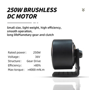 Kit moteur électrique à friction léger LVBU, dernière génération, norme européenne 36V 250W, pour conversion de vélo électrique avec batterie - Product Image 5