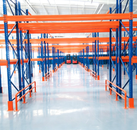 Étagère industrielle en acier sans boulons à usage moyen, rayonnage de stockage pour entrepôt, étagère de présentation métallique multi-niveaux pour la vente en gros