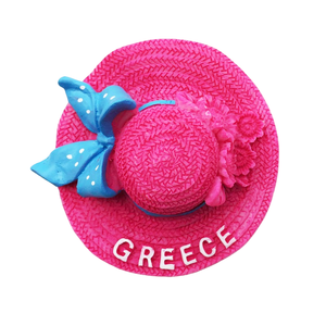 Logo personnalisé Résine Grèce Santorini Pots Crète Aimants pour réfrigérateur Souvenir Aimant de réfrigérateur grec - Product Image 3