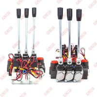 Vanne de commande directionnelle hydraulique à trois voies FLYBY, pression 35MPA, débit 40-120L/min, fourniture d'usine