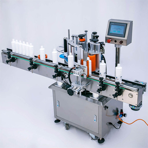 Máquina Etiquetadora Automática de Doble Etiqueta para Botellas Redondas, Máquina para Etiquetar Botellas - Product Image 1