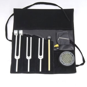 Wholesale Percussion <b>Musical</b> <b>Instrument</b> Aluminum Chakra Tuning Fork Set - Product Image 1