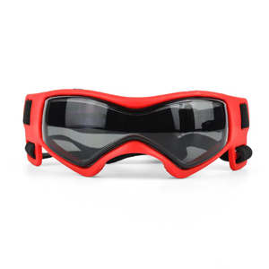 Lunettes de soleil pour chien, lunettes de protection UV, coupe-vent, anti-neige, confortables, souples, avec sangles réglables pour petits chiens et chiots - Product Image 3