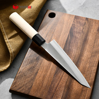 Couteau Honesuki de qualité professionnelle, style japonais, lame en acier inoxydable, manche en bois, couteau à désosser pour chef et usage domestique