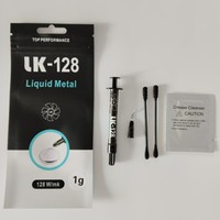 Pâte Thermique Liquide Métallique LK-128 Grise 1g/3g/10g Refroidissement Haute Température pour CPU/GPU/Carte Graphique/Ordinateur Portable Montage sur Panneau 10 KV