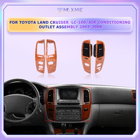 Pour Toyota PRADO 2003-2009, sortie d'aération avec panneau de commande de climatisation 3 couleurs, tableau de bord, accessoires de voiture