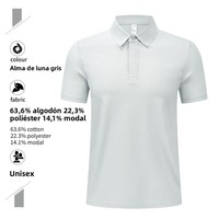 Chemise polo brodée pour hommes, personnalisée, texturée, golf, nautique, polyester, élasthanne, manches courtes, avec col