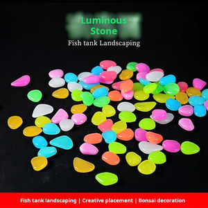 <span class=keywords><strong>Glow</strong></span> <span class=keywords><strong>In</strong></span> <span class=keywords><strong>The</strong></span> <span class=keywords><strong>Dark</strong></span> Plastic Pebble Stones Accessoires Ter Verbetering Van <span class=keywords><strong>Aquarium</strong></span> Ambiance Voor Woonkamer Slaapkamer Desktop Box Verpakt - Product Image 5