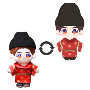 Custom Kpop Plush Doll Cartoon Toy 3d Face Star Cotton Fashion Doll Children Gift Star Toy Dolls For Baby