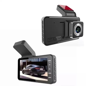 4 אינץ 'dash מצלמת מכונית <span class=keywords><strong>dvr</strong></span> hd 1080p מצלמה מקף עדשה כפולה מכונית שחורה תיבת מחזור מראה נהיגה מקליט דהחצלום כפול מצלמה - Product Image 6