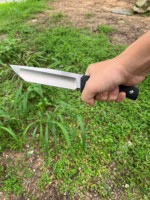 Couteau pliant utilitaire de combat OEM personnalisé en gros pour le camping, lame Tanto 9Cr18MoV, manche G10, approvisionnement direct usine en gros