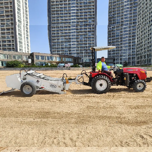 Machine de nettoyage de plage <span class=keywords><strong>diesel</strong></span> robuste en acier attaché au tracteur Nouveau <span class=keywords><strong>produit</strong></span> environnemental pour l'enlèvement des ordures Herbe de mer - Product Image 5