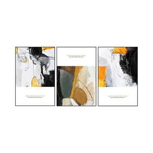 Peintures à l'huile abstraites de paysages, <span class=keywords><strong>pour</strong></span> <span class=keywords><strong>toile</strong></span>, 3D, décoration murale en métal, maison, haute qualité, grande, offre spéciale - Product Image 1