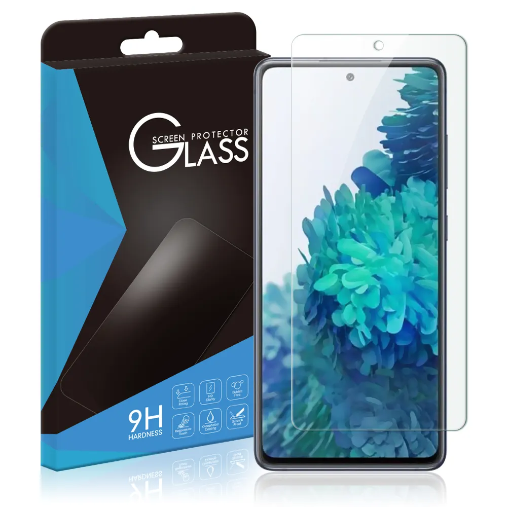 Tam kapak temperli cam ekran koruyucu için Samsung Galaxy S20 FE 5G Lite