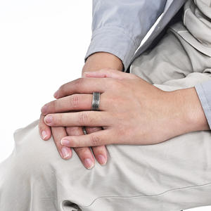 Nordic Vintage Viking Lettering Celtic Knot <b>Titanium</b> Steel <b>Ring</b> For <b>Men</b> Fashion Accessory - Product Image 2