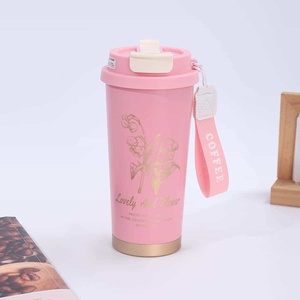 Premium Classic 304 Stainless Steel <b>Double</b>-<b>Wall</b> Vacuum Leak-Proof Thermos Cup Dual Mouth Opening Business Gifts 6-12 Hours - Product Image 2