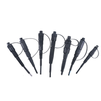 Kabel FTTH Outdoor Terbaru untuk Konektor Tahan Air HW Pre-Connectorized 5.0 Bulat 2*3 2*5mm Kabel Drop Mini SC APC 1F 2F