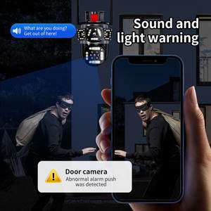 กล้องวงจรปิด WEERYSAFE รุ่นยอดนิยม 6MP Solar Ptz Camera 4G WIFI แบบสามเลนส์ สำหรับภายนอกอาคาร ใช้พลังงานแสงอาทิตย์ - Product Image 6