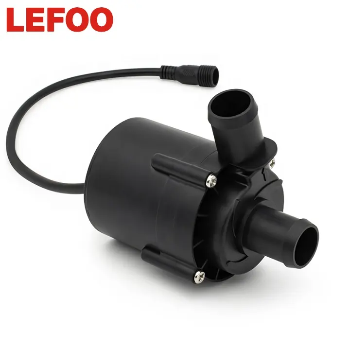 LEFOO DC fırçasız gıda sınıfı küçük su sirkülasyonu güneş su pompası 17mm 12V BLDC tuvalet su soğutucu pompası