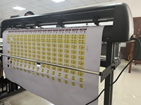 Myjet 1351 velocidad rápida Eco para etiqueta solvente pegatina corte Plotter XP600 cabezal de impresión Anycut Software Servo Motor para Flex
