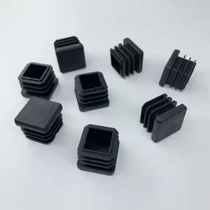 <span class=keywords><strong>Bouchon</strong></span> <span class=keywords><strong>carré</strong></span> en plastique PE <span class=keywords><strong>carré</strong></span> noir robuste pour étagères de meubles et accessoires de machines ménagères - Product Image 5