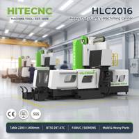 Çin Fabrikası HLC2016 Ağır Hizmet Tipi Portal İşleme Merkezi Çift Kolon CNC Freze Tezgahı OEM Dünya Çapında İhracat