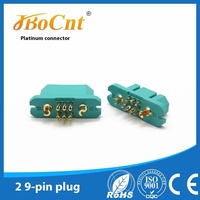Connecteur USB pour véhicule électrique, 2 broches, 9 cœurs, 10A, 3P, mâle/femelle, pour le stockage d'énergie, charge/décharge de batterie au lithium