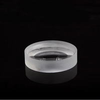Lentille optique double concave en verre optique Quartz K9 Lentille biconcave de focalisation optique