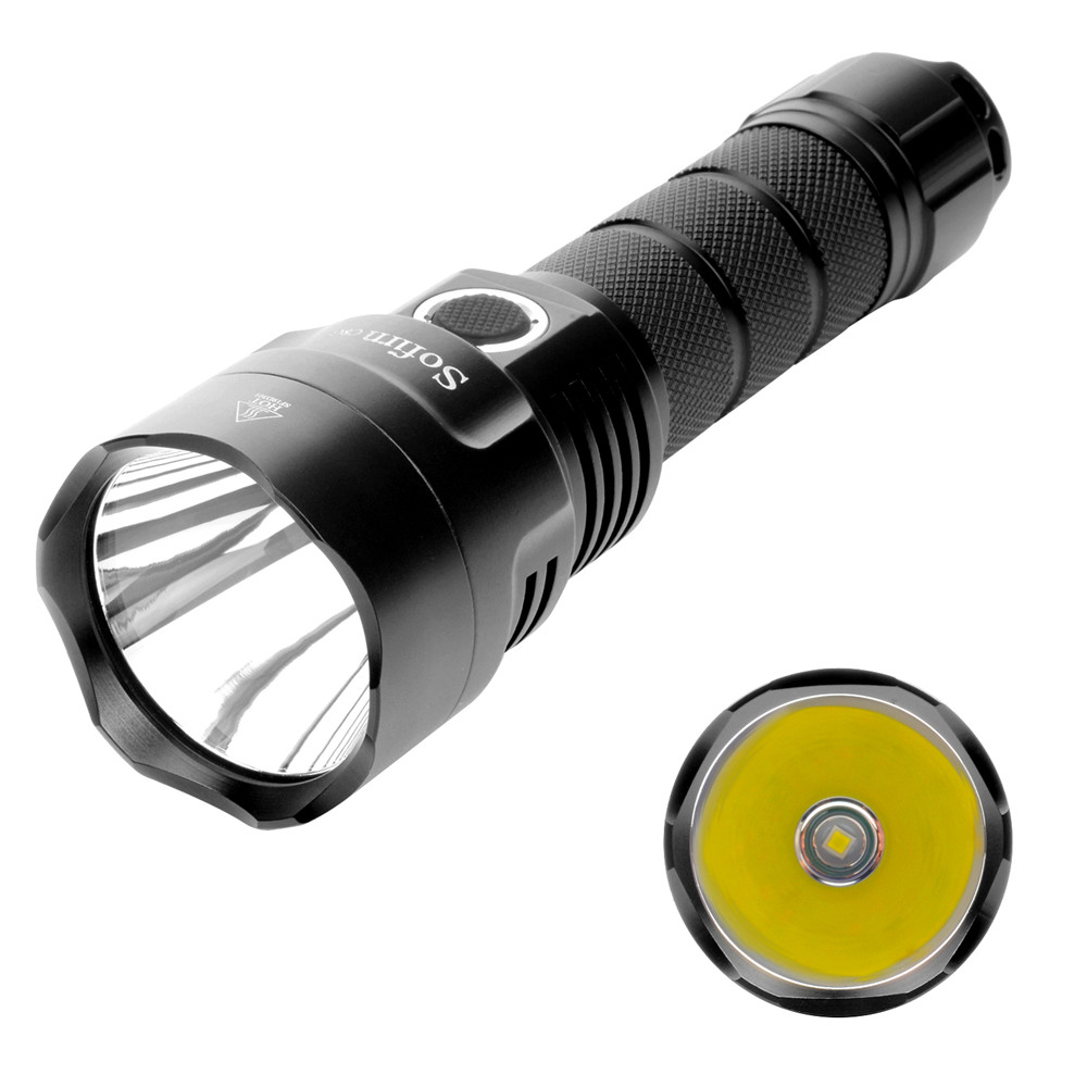 Brightest Tactical Flashlight - 1800lm XHP35 HI LED, image size:1000x1000