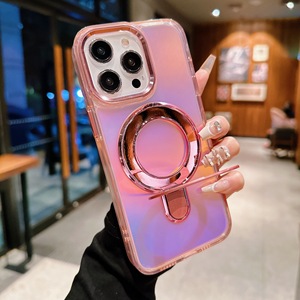 Custodia Glitter per iPhone <span class=keywords><strong>Samsung</strong></span> S25 Xiaomi 15C Redmi Note 14 OPPO A5 Magnetic Android Girls Momen custodie per cellulare - Product Image 4