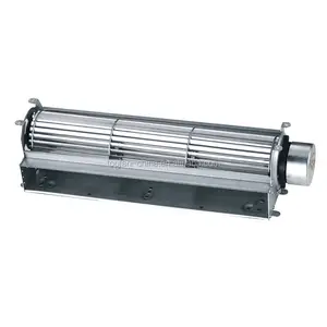 Hochleistungs-Doppel-Tangential-Lüfter gebläse 60x240mm für Kamin-AC-Gleichstrom motor 12 110-Volt-Querstromventilator