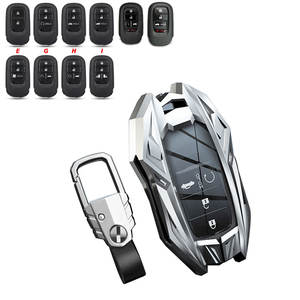 Housse de protection pour clé de voiture <span class=keywords><strong>Honda</strong></span> avec <span class=keywords><strong>porte</strong></span>-clés, compatible avec <span class=keywords><strong>Honda</strong></span> New XRV 2023-2025 <span class=keywords><strong>Civic</strong></span> Accord CR-V HR-V V Polit - Product Image 2