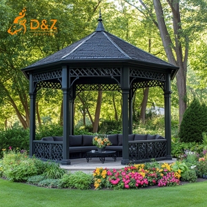 D & Z Art Group หรูหราทนทานสูงศาลาเหล็กสแตนเลสคุณภาพสูงพร้อมดีไซน์ทันสมัยทันสมัย - Product Image 5