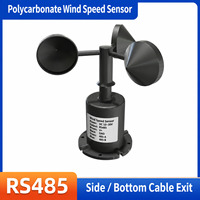 Capteur de vitesse et de direction du vent IP65 résistant aux intempéries RS485 DC10-30V pour la surveillance météorologique et les grues de construction