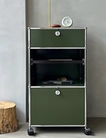 Meuble de rangement modulaire en acier au carbone moderne, armoires de rangement combinées, meubles de salon de luxe pour le salon