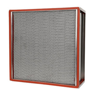 New Temperature Resistant High Efficiency Eco-friendly Stainless Steel <strong>Box</strong> <strong>Filter</strong>-H13/H14 Clean <strong>Air</strong> Solution - Product Image 3