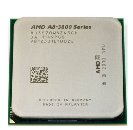 A8-Series A8-3870K A8 3870 A8 3870K 3.0 GHz Quad-Core CPU Processor AD3870WNZ43GX Socket FM1 for AMD