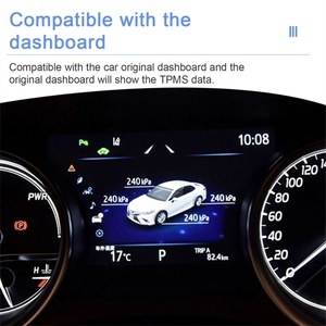 EasyGuard Plug Play <b>TPMS</b> Tyre Pressure Monitor System Fit for 8th Camry 2018-2023 With Gas Engine - Product Image 4