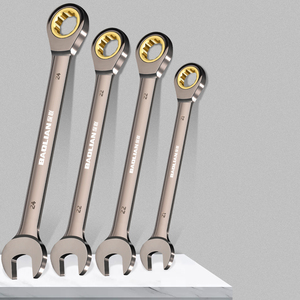 Ratchet cờ lê kết hợp thiết lập số liệu Công cụ sửa chữa thiết lập với giá tổ chức cao cấp CR-V thép 6-24mm mở cờ lê - Product Image 6