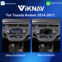 Sistema Viknav Linux para Toyota Avalon 2014-2017 OEM Pantalla de coche inalámbrico CarPlay Android Auto DPS caja decodificadora de navegación