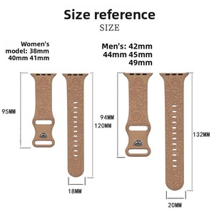 <span class=keywords><strong>Bracelet</strong></span> en silicone de luxe gravé en relief Trendybay 45 mm, design personnalisé d'usine OEM, compatible avec <span class=keywords><strong>Apple</strong></span> <span class=keywords><strong>Watch</strong></span> 8 7 Ultra, <span class=keywords><strong>bracelet</strong></span> intelligent - Product Image 3