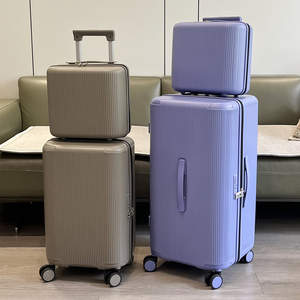 Maleta <span class=keywords><strong>de</strong></span> viaje ultraligera unisex <span class=keywords><strong>de</strong></span> 20 pulgadas para <span class=keywords><strong>estudio</strong></span>, maleta grande <span class=keywords><strong>de</strong></span> ABS <span class=keywords><strong>de</strong></span> 30 pulgadas con ruedas y apertura 3/7, estilo japonés. - Product Image 6