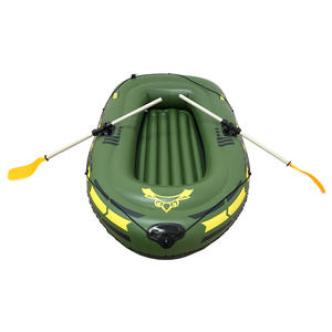 Bateau gonflable CQC Green 3,1-4m, kayak de pêche pour deux personnes, pour lacs et rivières, unisexe, PVC 30 Silk - Product Image 5