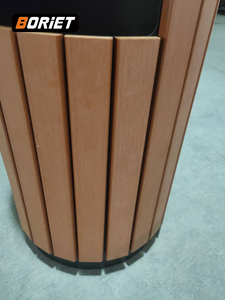 Poubelle de recyclage de haute qualité en acier inoxydable, à poser au sol, écologique, à pédale, gain de place, pour l'extérieur - Product Image 5