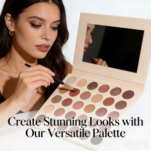 30 Colors <strong>Eyeshadow</strong> Palette Matte Shimmer Glitter Highly Pigmented Long Lasting Waterproof Eye Shadow Makeup Palette - Product Image 3