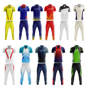 Maglietta e pantaloni da <span class=keywords><strong>Cricket</strong></span> con Design personalizzato e maglia da <span class=keywords><strong>Cricket</strong></span> con il tuo nome e numero - Product Image 6