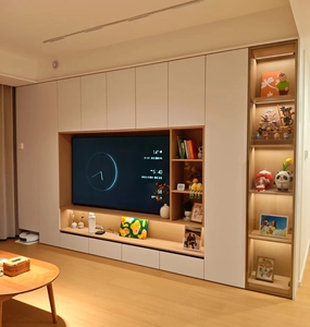 <b>TV</b> Cabinet Modern Luxury Classic MDF <b>TV</b> <b>Stand</b> Furniture Modern Home Wooden Living Room <b>Wall</b> Unit <b>TV</b> Cabinet - Product Image 1