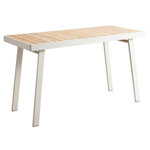 Ensemble <span class=keywords><strong>de</strong></span> salle à manger <span class=keywords><strong>de</strong></span> jardin imperméable, grand fauteuil <span class=keywords><strong>de</strong></span> balcon, mobilier d'hôtel moderne, <span class=keywords><strong>6</strong></span> tabourets <span class=keywords><strong>de</strong></span> <span class=keywords><strong>bar</strong></span> avec accoudoirs et une table <span class=keywords><strong>de</strong></span> <span class=keywords><strong>bar</strong></span> - Product Image 4